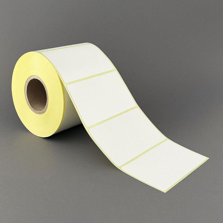 لیبل کاغذی 80 * 60 میلی متر