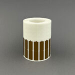 لیبل جواهر دم شیشه ای ایتالیایی طلایی Enzo