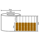 لیبل طلا ایتالیایی رنگ طلایی enzo