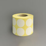 لیبل کاغذی دایره ای 40 میلی متر