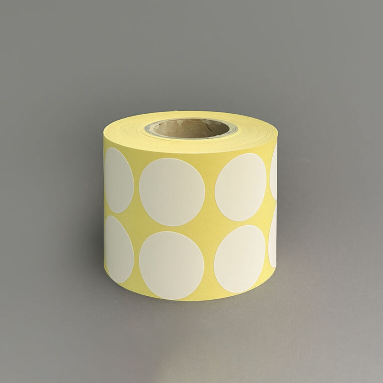 لیبل کاغذی دایره ای 40 میلی متر