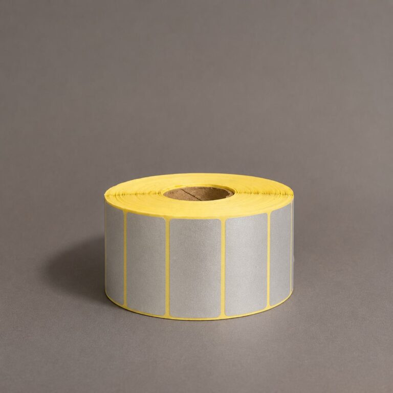 لیبل متال 50*25 میلی متر