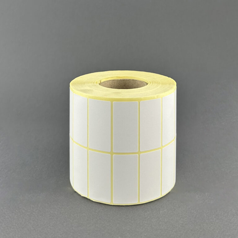 لیبل PVC سفید 20*40 میلی متر