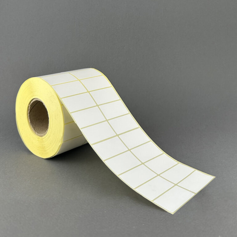 لیبل PVC سفید 20*40 میلی متر
