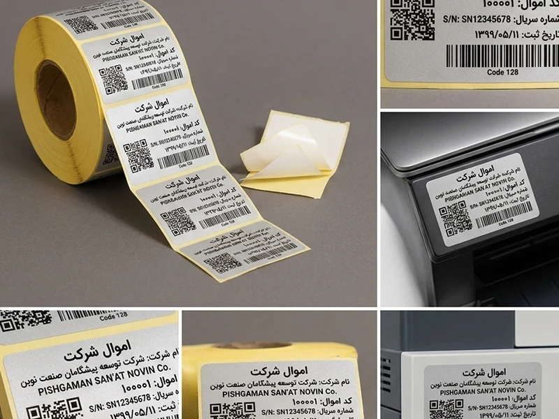 راهنمای انتخاب لیبل اموال